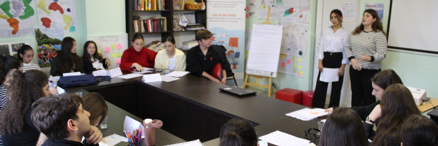 Young Leaders from Kakheti Conducted a Human Rights Training for Their Peers
