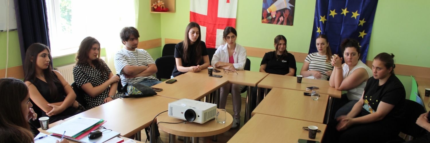 Young People from the Kakheti Region Held an Informational Meeting to Discuss Issues Affecting Them